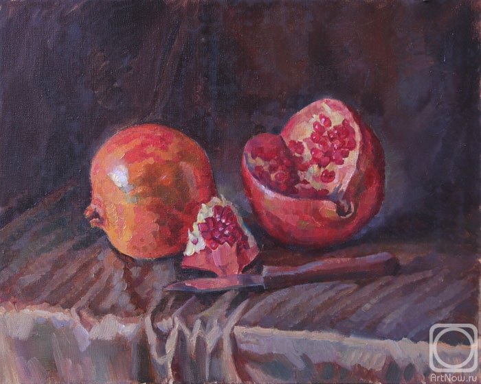 Ilin Aleksandr. Still life with grenades