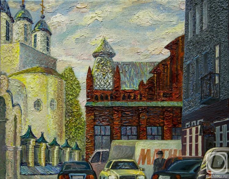 Trofimov Evgeniy. A corner of the old town