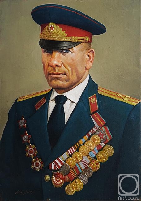 Mazur Nikolay. Portrait Guard colonel
