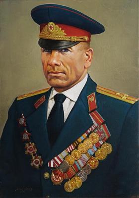 Portrait Guard colonel. Mazur Nikolay
