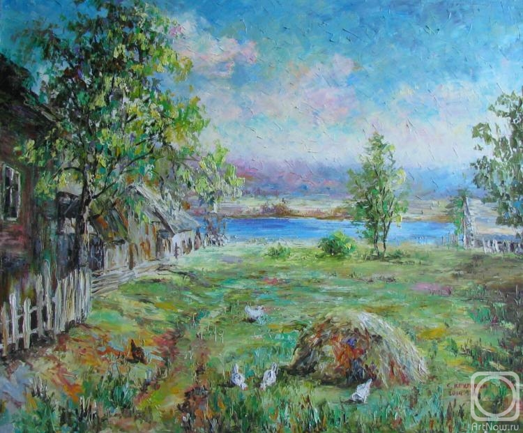 Kruglova Svetlana. Russian village