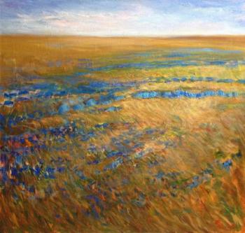 Dreams of a cornflower field. Solodilova Natalia