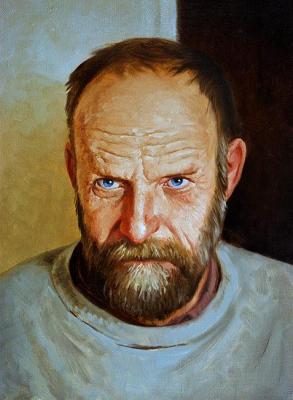 Portrait of elderly man. Mazur Nikolay
