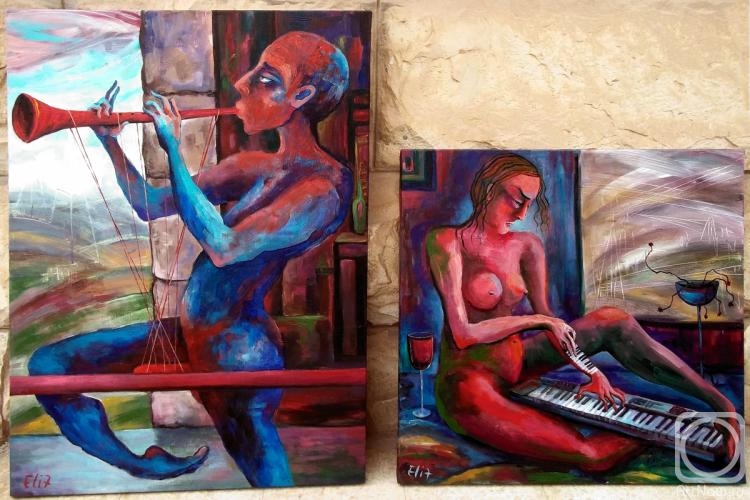 Nesis Elisheva. TO FIND THE MELODY (diptych)