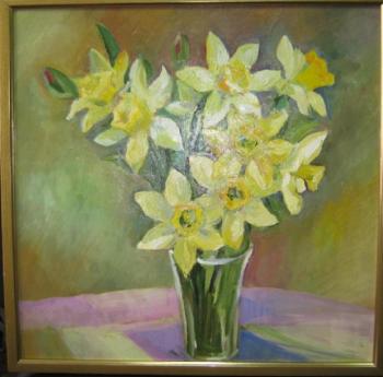 Glowing Daffodils. Kruppa Natalia