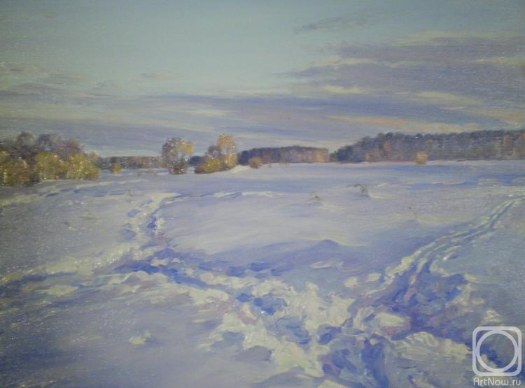 Kurnosov Andrey. Winter paths (etude)