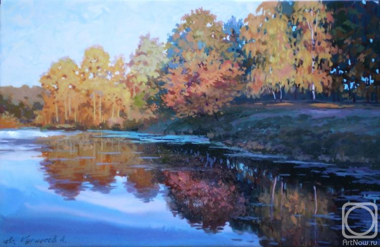 Kurnosov Andrey. Morning on the lake