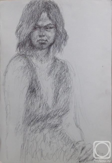Korolev Leonid. Portrait of the girl