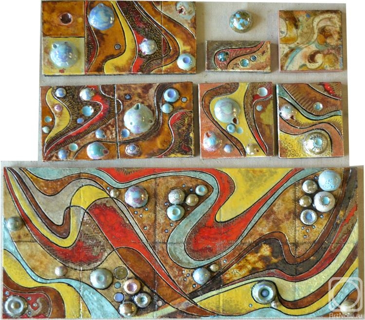 Taran Irina. Decorative panel "Boils"