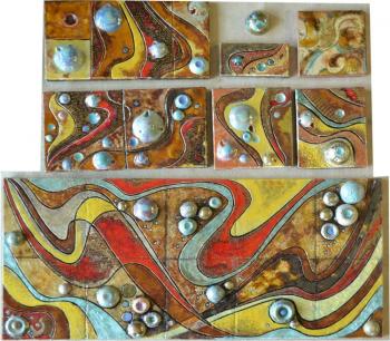 Decorative panel "Boils". Taran Irina