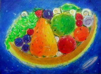 A young month full of fruits and promises. Trosinenko Olga