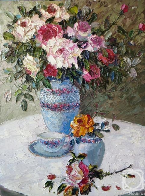 Grebenyuk Yury. Roses for tea