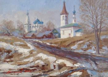 Suzdal in early spring. Plotnikov Alexander