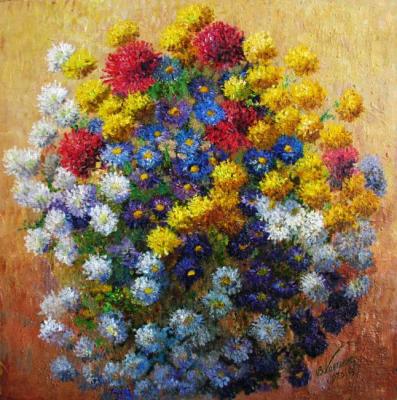 Chrysanthemumic palette of autumn