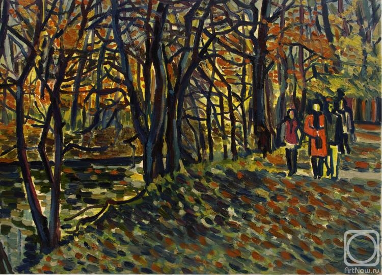 Narolina Natalia. Autumn in Timiryazevsky Park