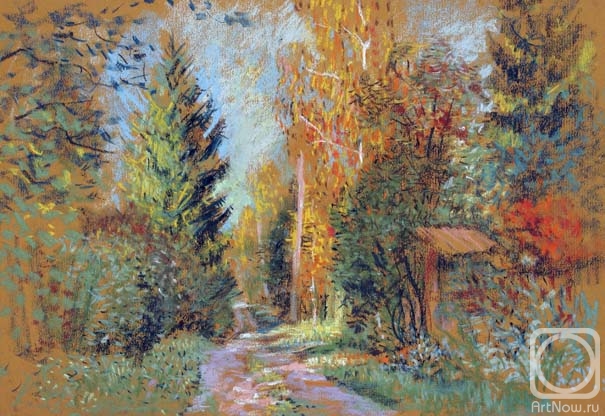 Malyusova Tatiana. Autumn in the country