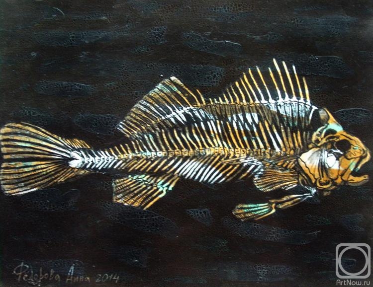 Fedorova Anna. Fish skeleton