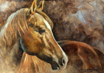 Horse portrait. Braginsky Arthur