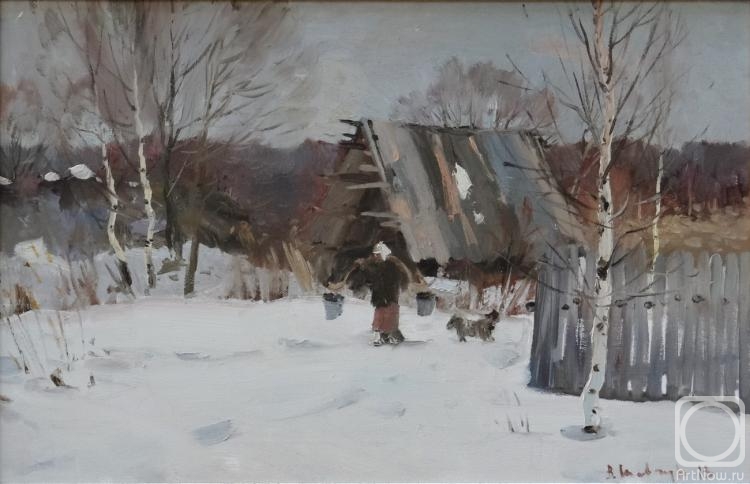 Shevchuk Vasiliy. Winter. Serbino