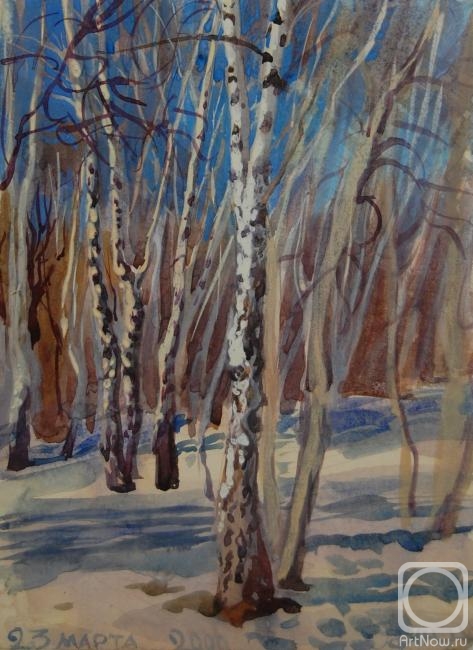 Dobrovolskaya Gayane. Forest, 23 of March