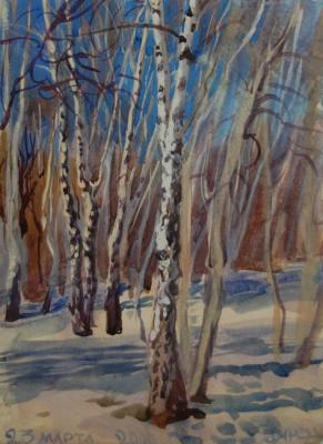 Forest, 23 of March. Dobrovolskaya Gayane