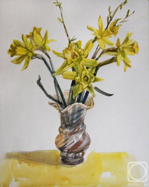 Karashkevich Inga. the daffodils