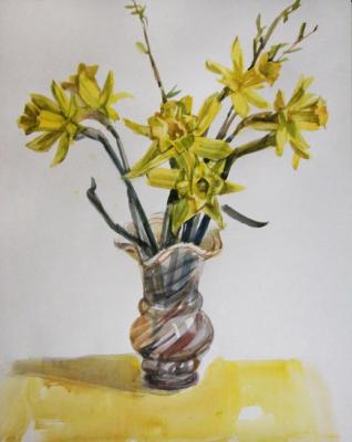 the daffodils. Karashkevich Inga