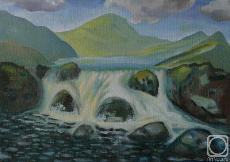 Klenov Andrei. Waterfall (free copy of Linda Birch)