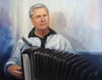 Portrait of the artist M.Kolchin. Polyakov Oleg