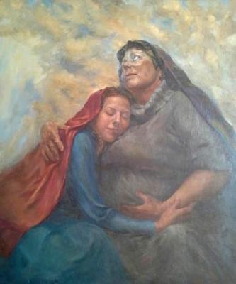 Elizabeth and Mary (fragment). Fattakhov Marat