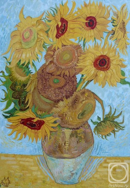 Marchenko Vladimir. Sunflowers