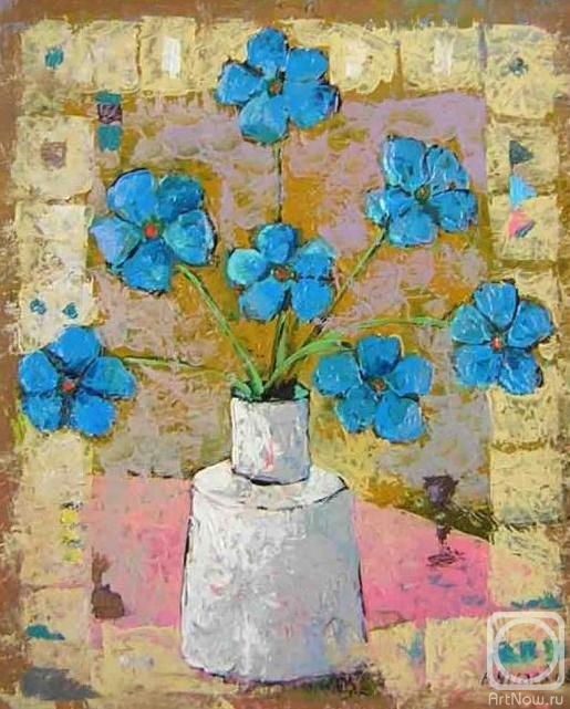 Chugaev Valentin. Blue Flowers