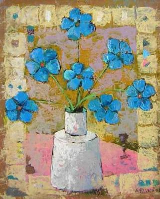 Blue Flowers. Chugaev Valentin