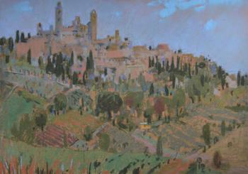 San Gimignano (Olive Groves). Lapygina Anna
