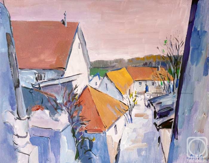 Lityshev Vladimir. Town beyond the Danube