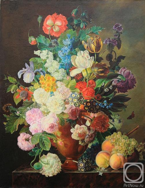 Sergeev Sergey. Bouquet. Jan Frans van Dahl