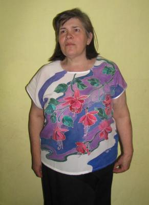 Batik. Tunic "Fuchsia". Zarechnova Yulia