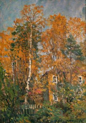 Country house. Autumn