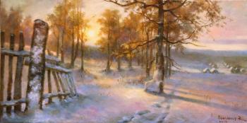 Winter Landscape (version 2). Braginsky Robert