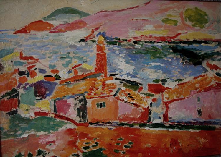 Sviridov Sergey. Matisse. Type of Collioure