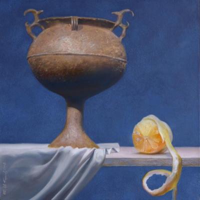 Still life with lemon