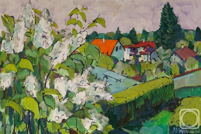 Lityshev Vladimir. White lilac