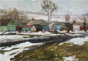 Cold day of spring. Vikov Andrej