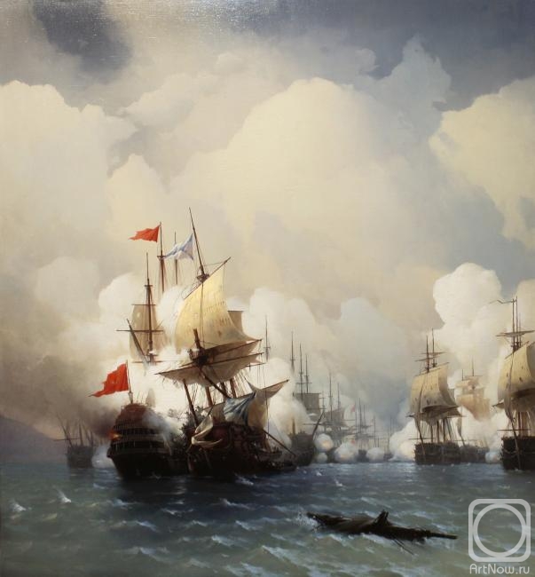 Pryadko Yuriy. Naval battle in the Gulf of Chios