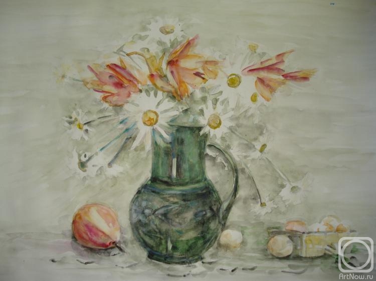 Dukov Valeri. bouquet of camomiles