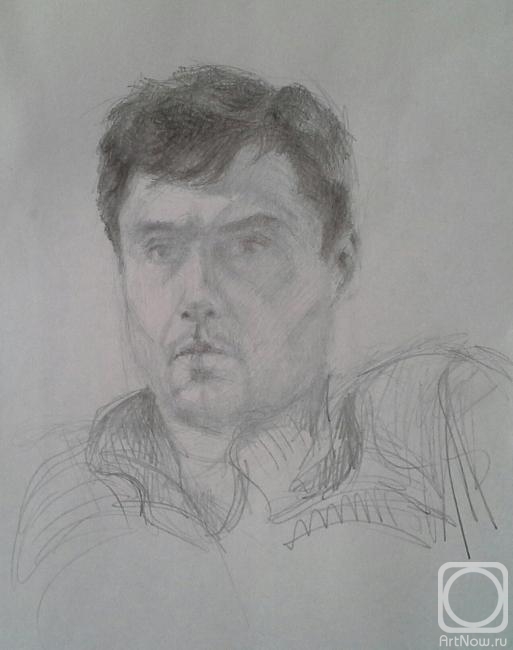 Malyshev Marat. Muse (sketch)