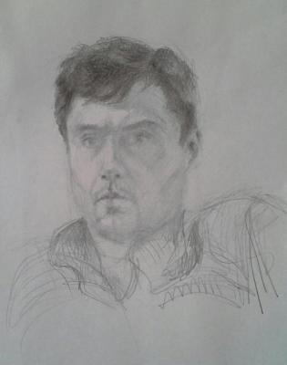 Muse (sketch). Fattakhov Marat