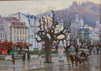 Karlovy Vary. Rain. Chernigin Alexander