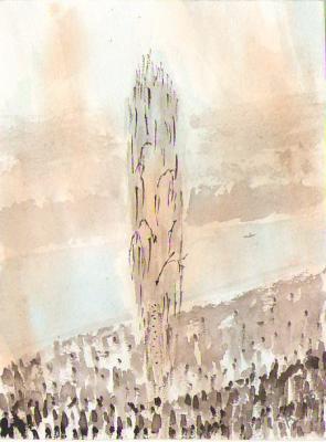 Festivities on the embankment. Steklov Alexander