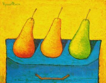 Three pears. Rain Vyusal